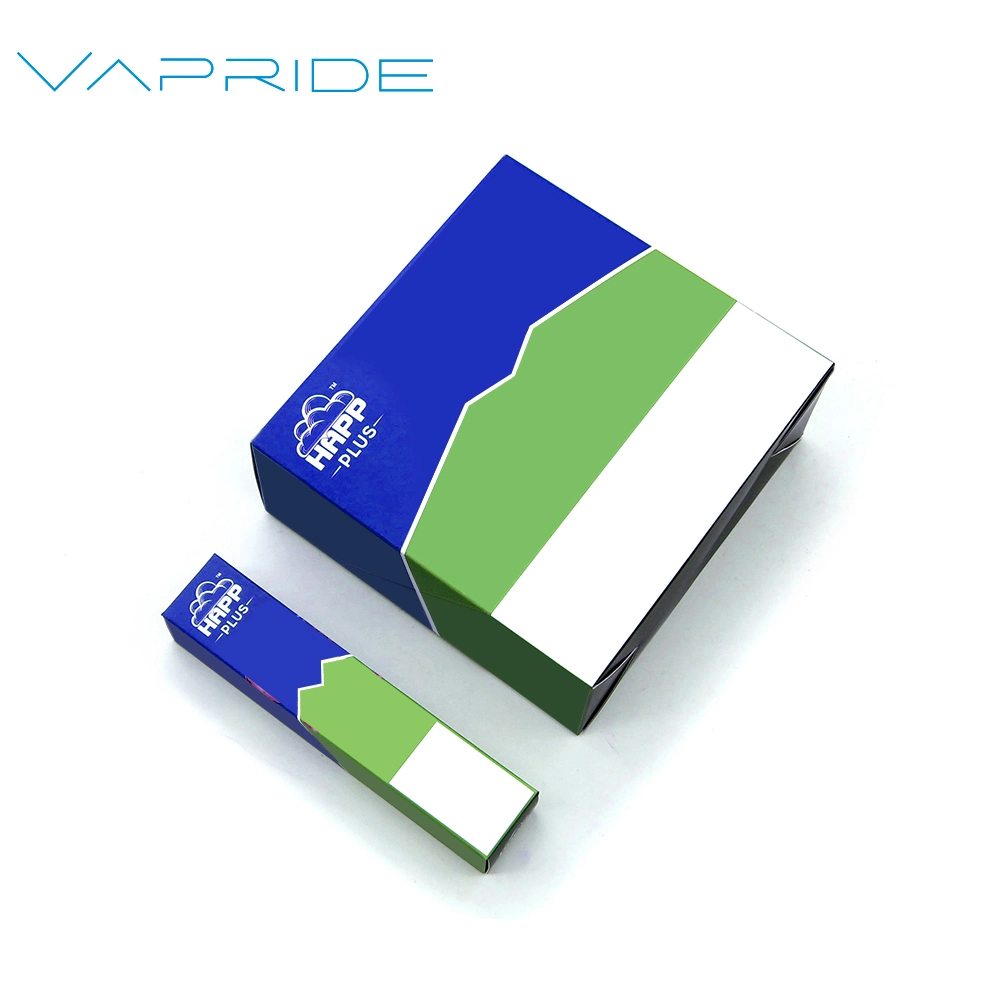 Impression personnalisée carton boîte en papier stylo Vape jetable cigarette électronique Emballage