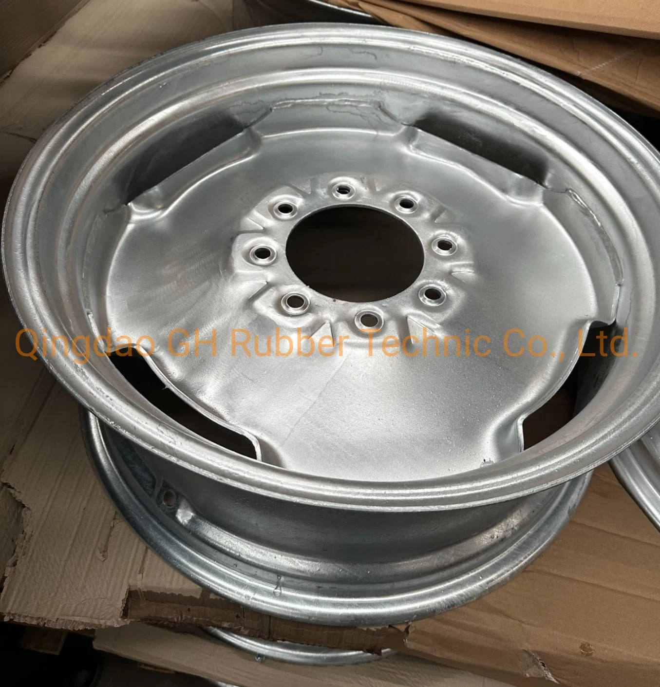 Irrigation Tire/Tyre Farm Tire/ Agricultural Tire (11.2-38) Galvanized Rim Wheel (W10X38) Assembly