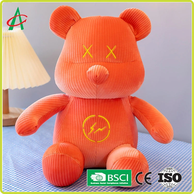 Wholesale/Supplier Adorable Colorful Plush Plump Stuffed Bear with Different Size