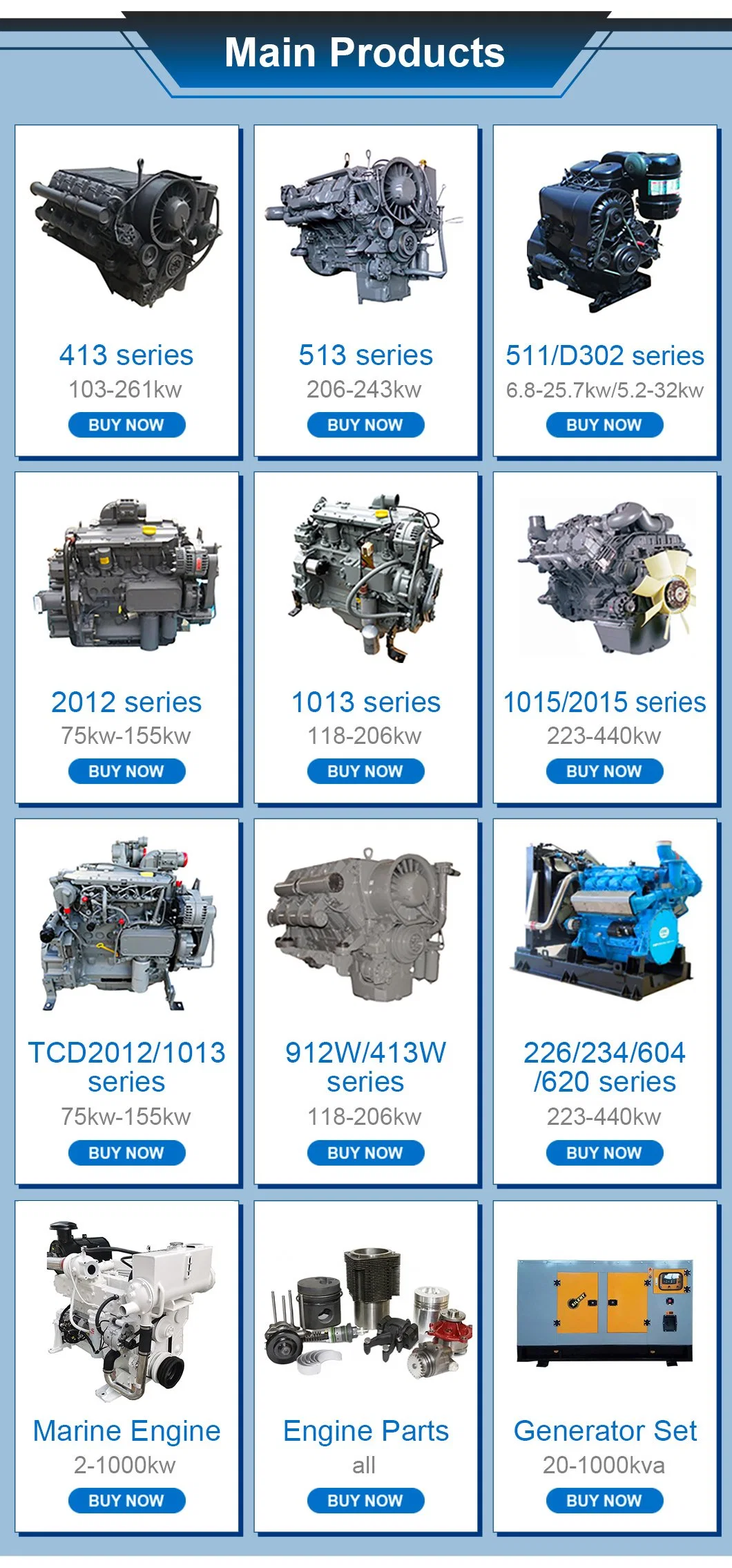 4 Cylinders 4 Stroke 74kw Water Cooling Diesel Engine for Vehicle/Forklift 4BTA3.9-C100-II