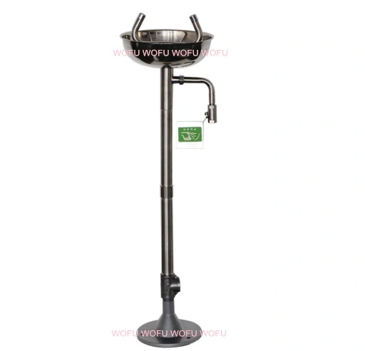 Stainless Steel Vertical Emergency Eyewash Equipment