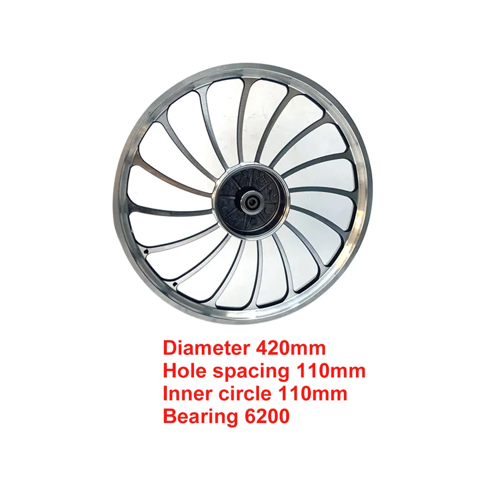 20 Inch Spoke Passenger Wheels Moped Front Wheel for Electric Motorcycle Bike