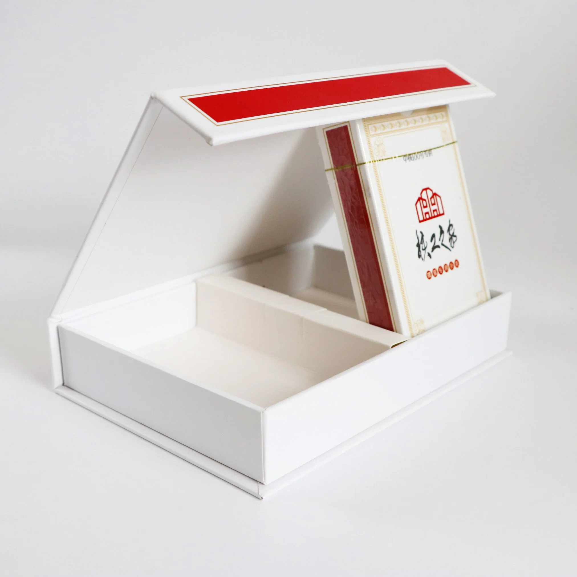 Poker Lieferant magnetische Geschenkbox Doppelpack von Spielkarten