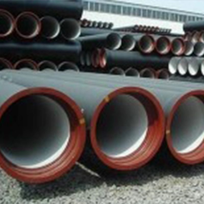 ISO2531 En545 En598 Class K8 K9 Pn10 C25 C30 C40 Sewage Water Ductile Cast Iron Fitting Pipe