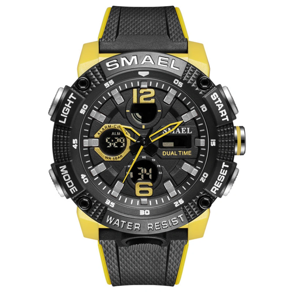 Men's Watch on Sale Gift Watches in Stock Dual Time Quartz and Analog Watches