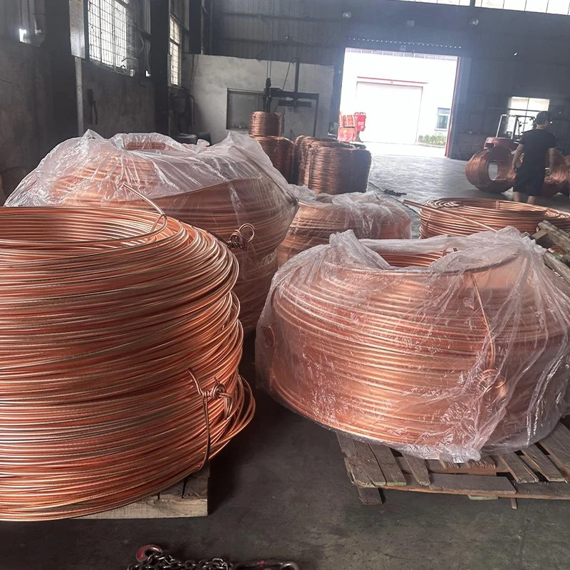 99.9% Copper Wire Rod ASTM C51900 Cu-ETP Cu-Ofe Red Copper Wire