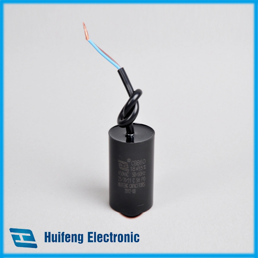 (CBB60) 250VAC 70UF Motor Run Capacitor with Pins