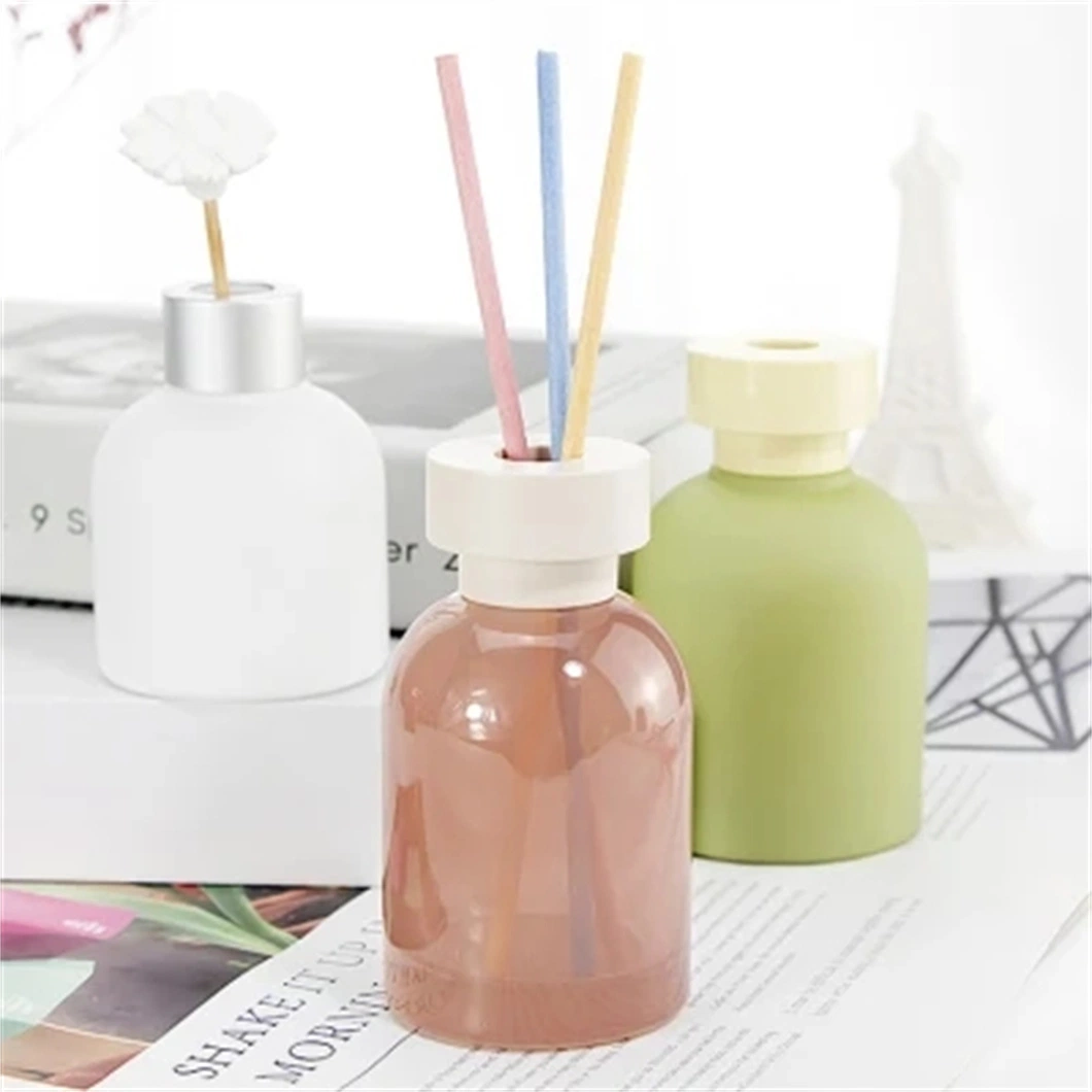 Lufterfrischer Luxus Glasflasche Reed Diffuser Sticks für Luft Parfüm Rattan Fiber Sticks