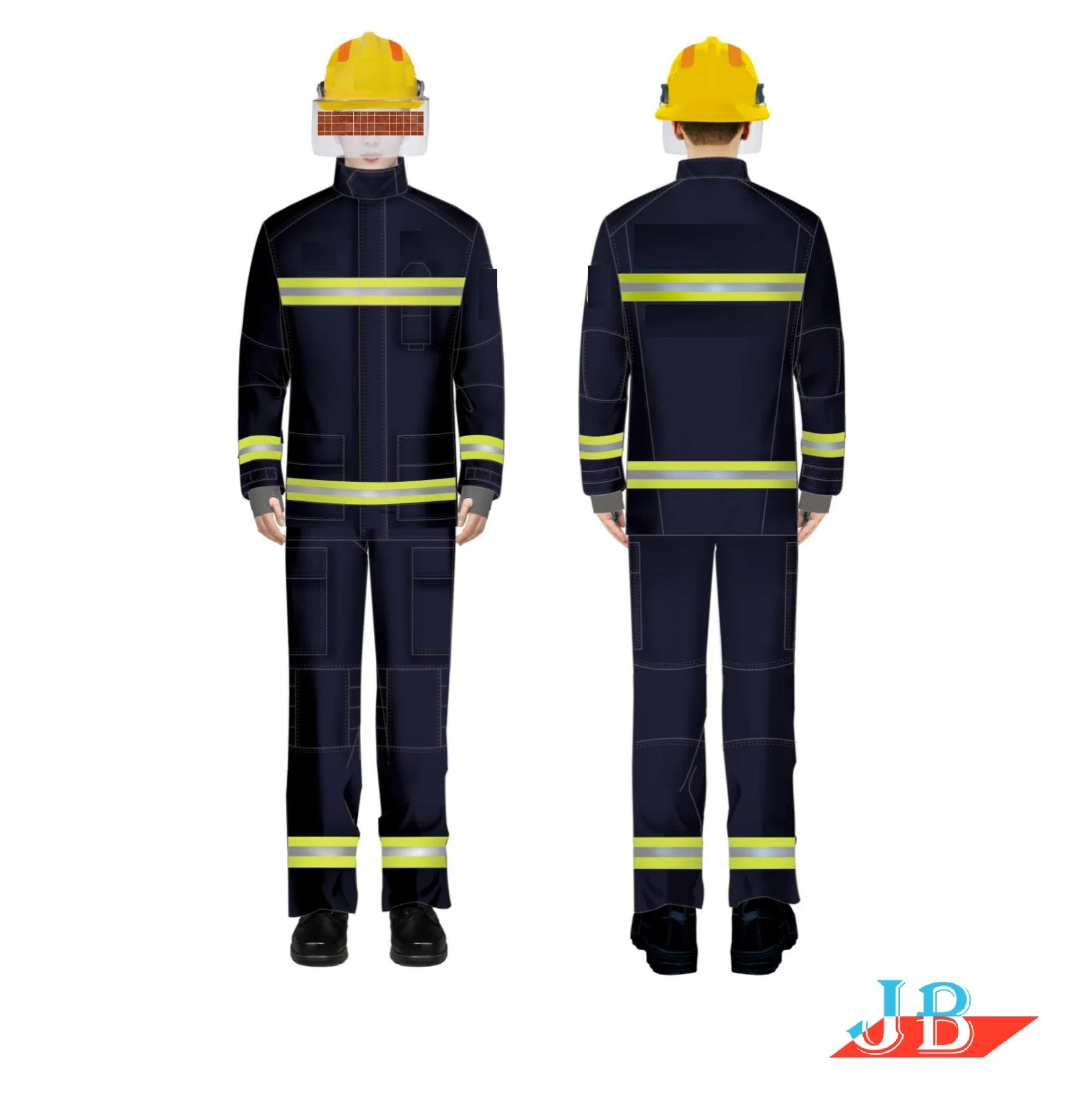 Feuerwehrkleidung Schutzanzug Feueranzüge