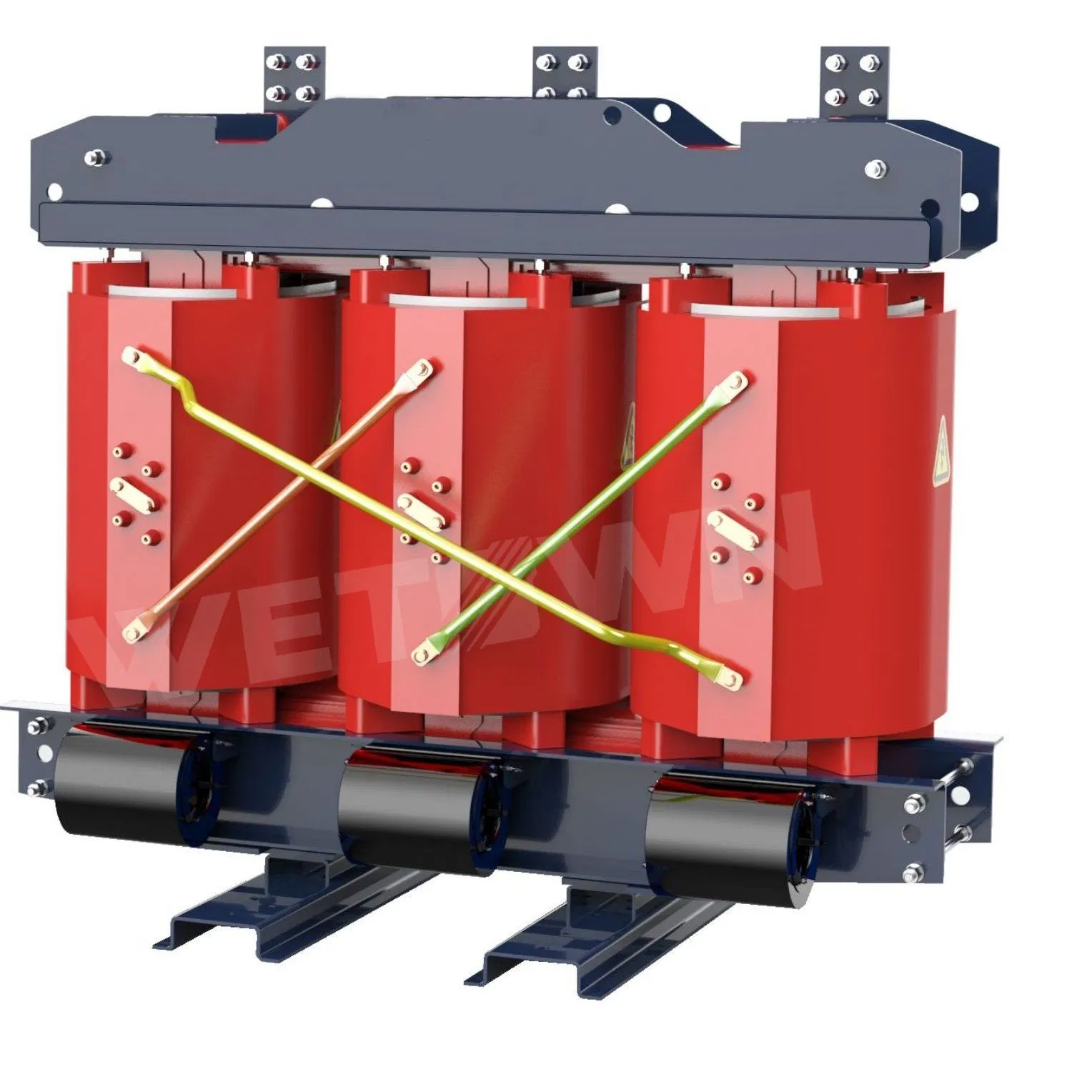 Scb Epoxy Cast Dry-Type Transformer with High Voltage Tap Range &plusmn; 5% or &plusmn; 2&times; 2.5% High Voltage 6, 6.3, 10, 10.5, 11