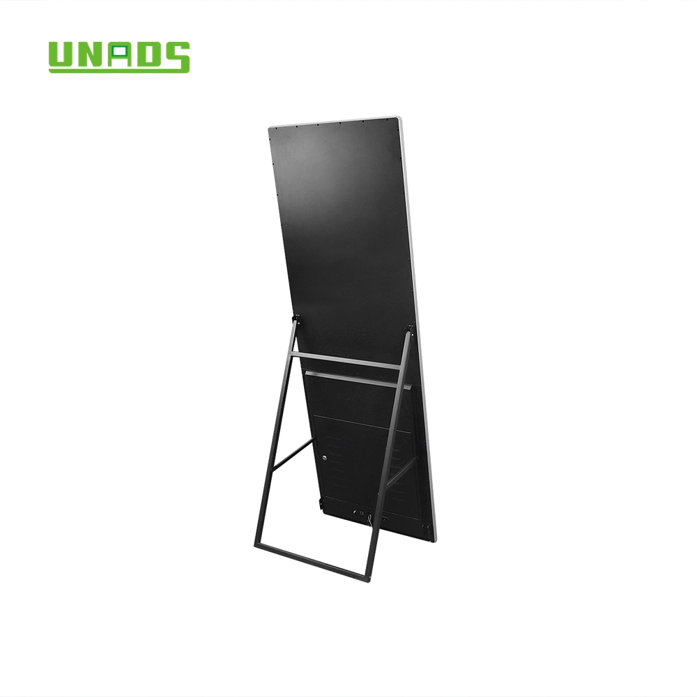 Indoor Folding HD Video Screen Advertising Poster LCD Ad Digital Display for Stadium