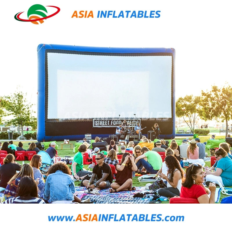 Popular Air Screen Inflatable Projector Screens, Attracting Outdoor Inflatable Movie Screen