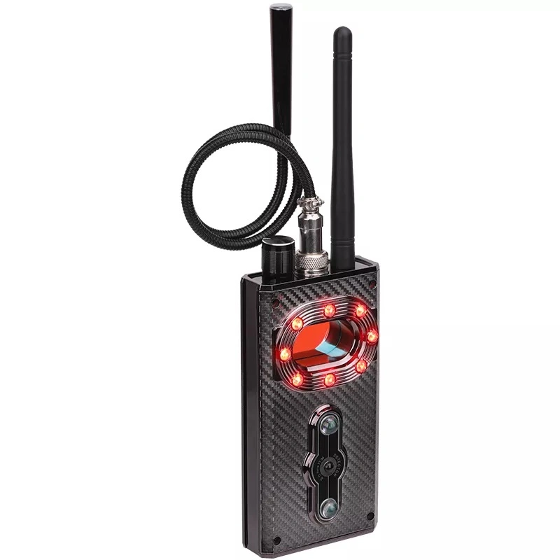 Actualizado disponible K99 Anti Spy Bug RF Detector GPS GSM alarmas escáner inalámbrico UHF VHF FM Detector de señal