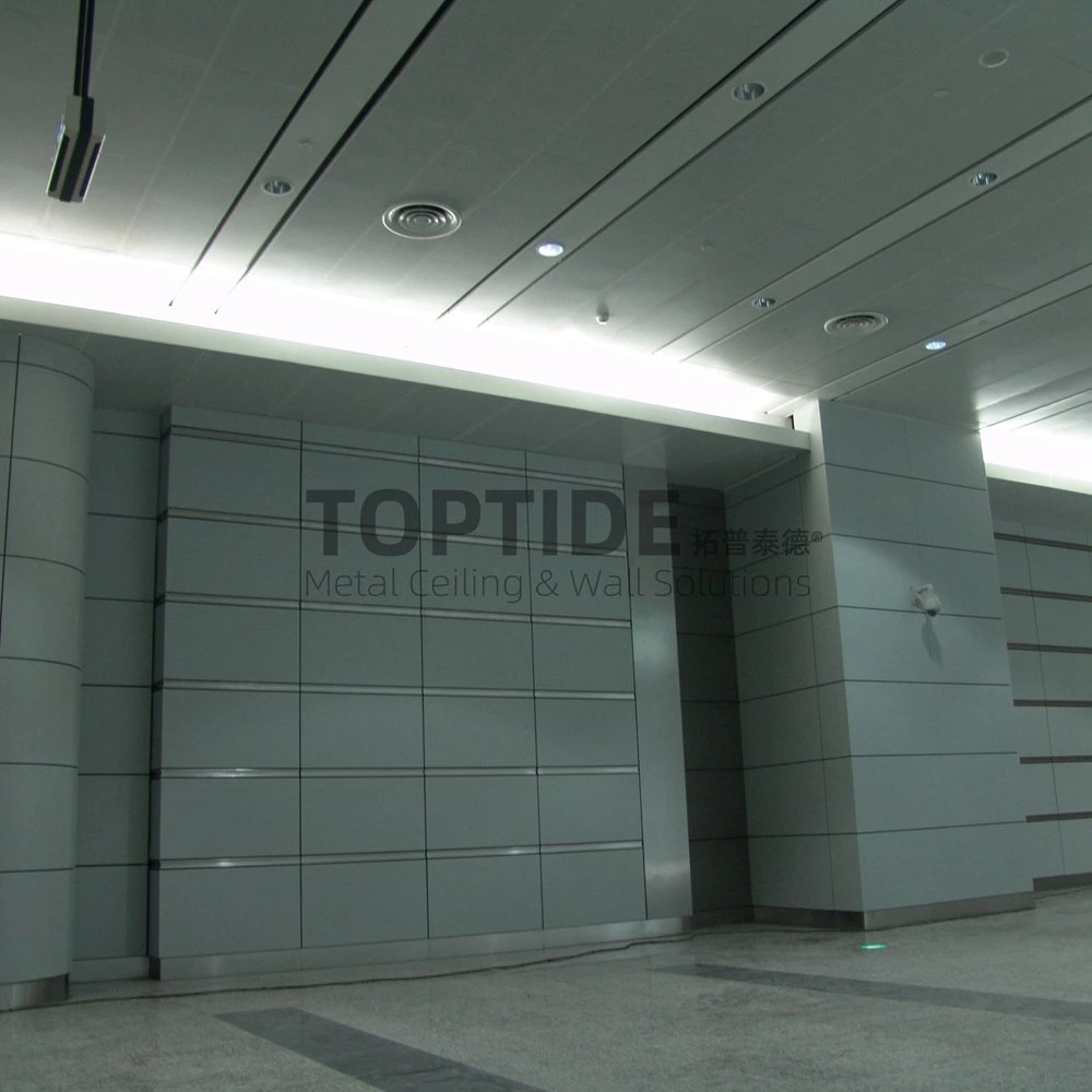 Enamelled Galvanized Steel Plate Building Exterior Ceiling Wall Decoration Material