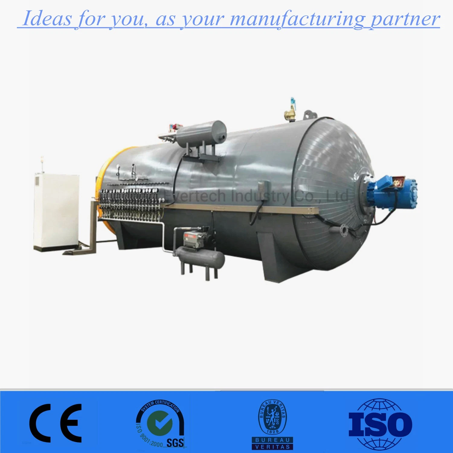 Automatic Side Opening Composite Fiber Autoclave