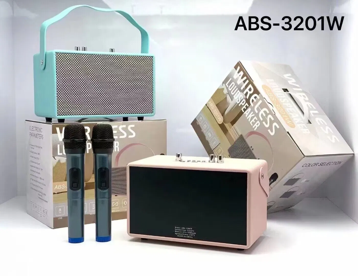 El nuevo altavoz inalámbrico Mini Karaoke y micrófono portátil para el hogar Bt Regalo de micrófono de altavoz de fiesta