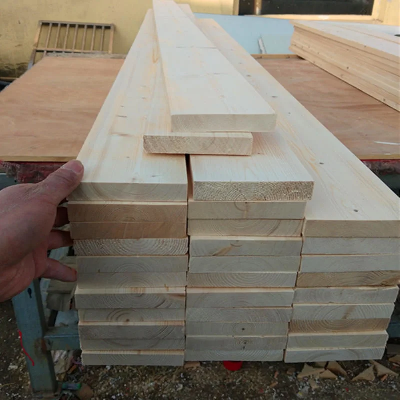 Pine Solid Wood Sawn Wood Customized All Kinds of Furniture Supplies Construction Wholesale/Supplier Pine Site Engineering Special Construction Wood Solid Wood Wood Soli