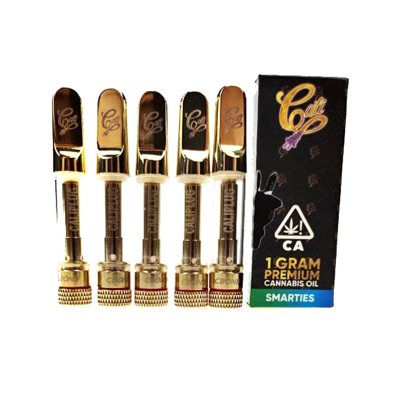 Cali Plug Carts Hologram Vape Cartridge Packaging 0.8ml 1.0ml Ceramic Cartridge