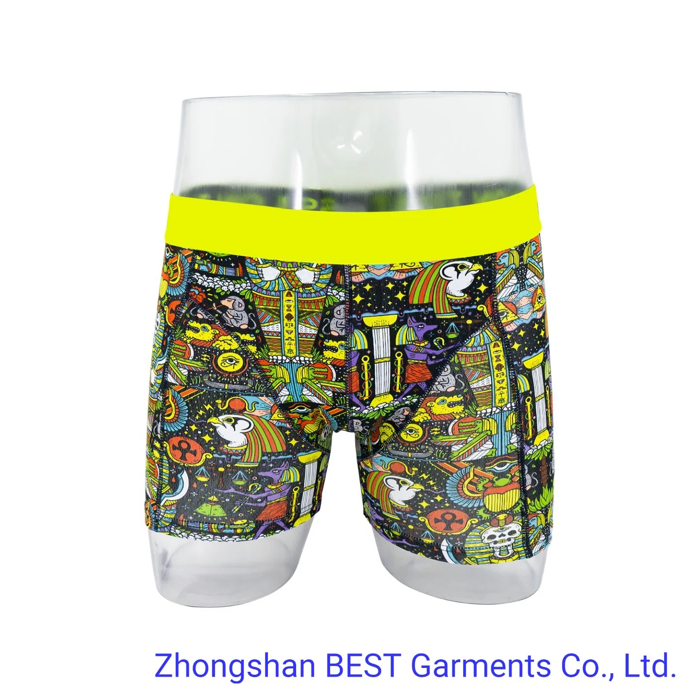 Design de algodão boxeador de moda homens Cuecas Boxer Curto