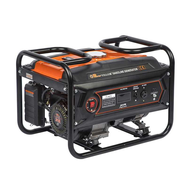 Power Value 2.8kw 3kw 7HP 220V China Gasoline Generator Price 2kw Mini Engine Portable Generator Gasoline