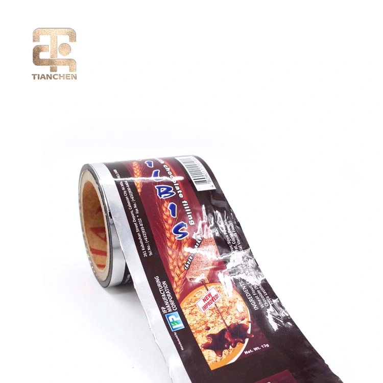 Mylar Gold Chocolate Laminating Aluminum Wrapping Paper Plastic Metallized Packaging Roll Film
