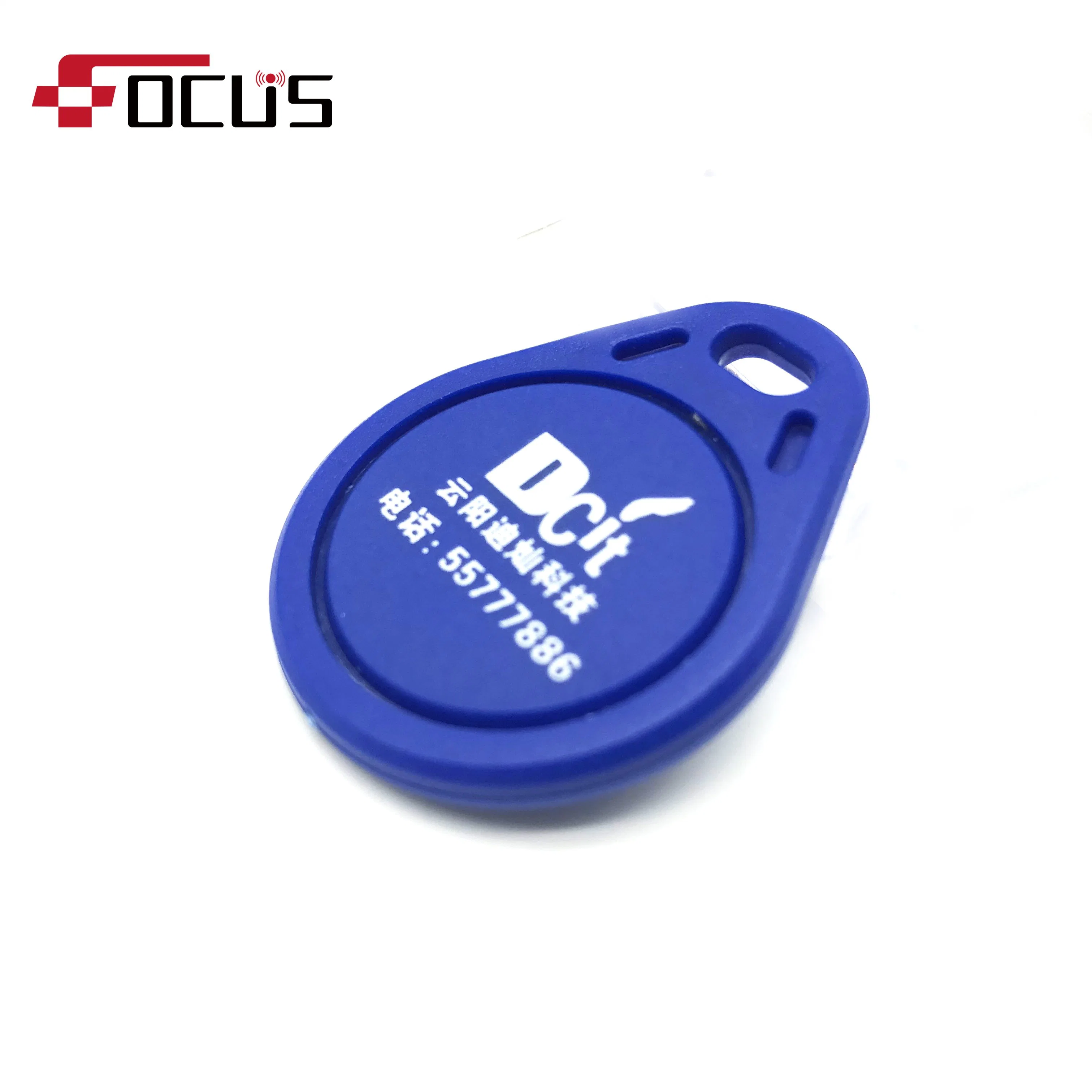 High quality/High cost performance Rewritable and Colorful 125kHz Em4100 RFID Keychain