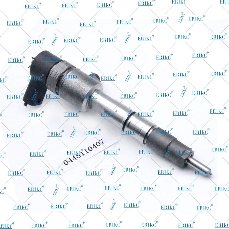 Erikc 1112100-E06 Bosch 0445110407 C. Rail Diesel Injector 55577668 Auto Engine Systems Injector Rail 0 445 110 407 Complete Nozzle 0445 110 407 for Greatwall