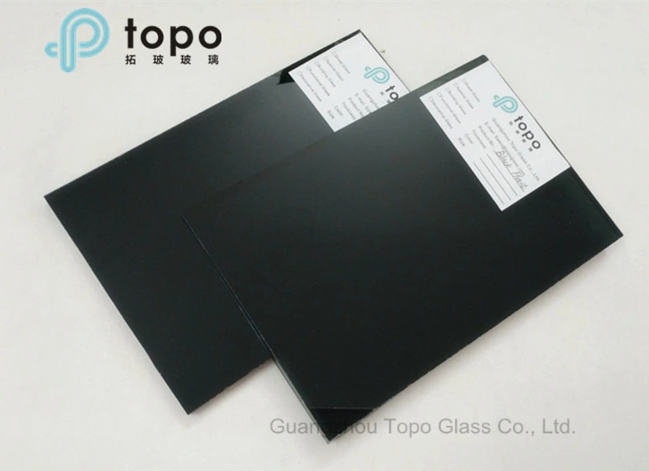 4mm-10mm Tinted Black Float Glass for Table Top, Coffee Table (C-B)