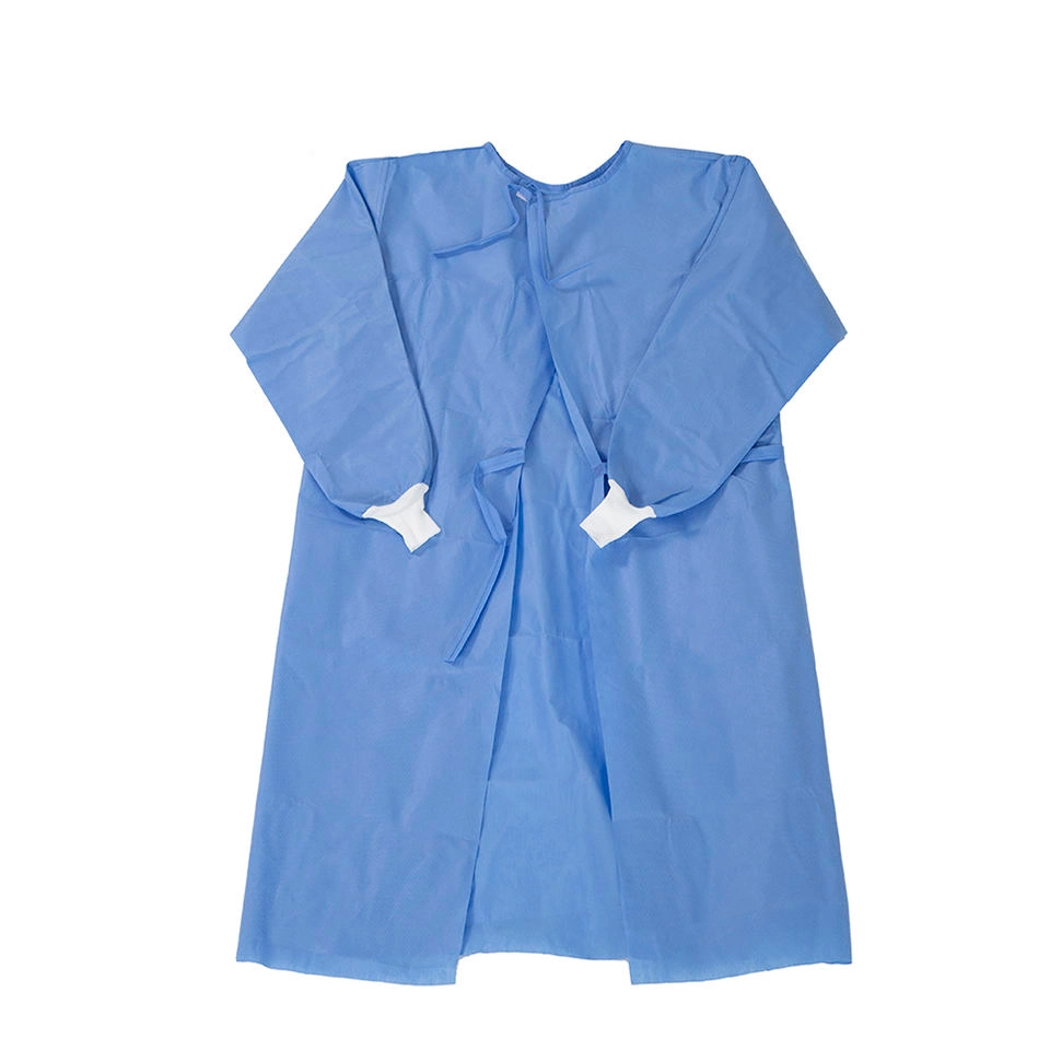 Disposable Personal Protective Non Woven Hospital Patient Isolation Gown