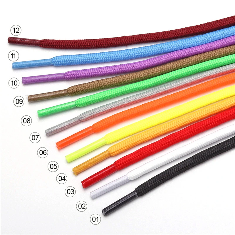 Custom Design High quality/High cost performance  100%Polyester Printed Tube Shoelace