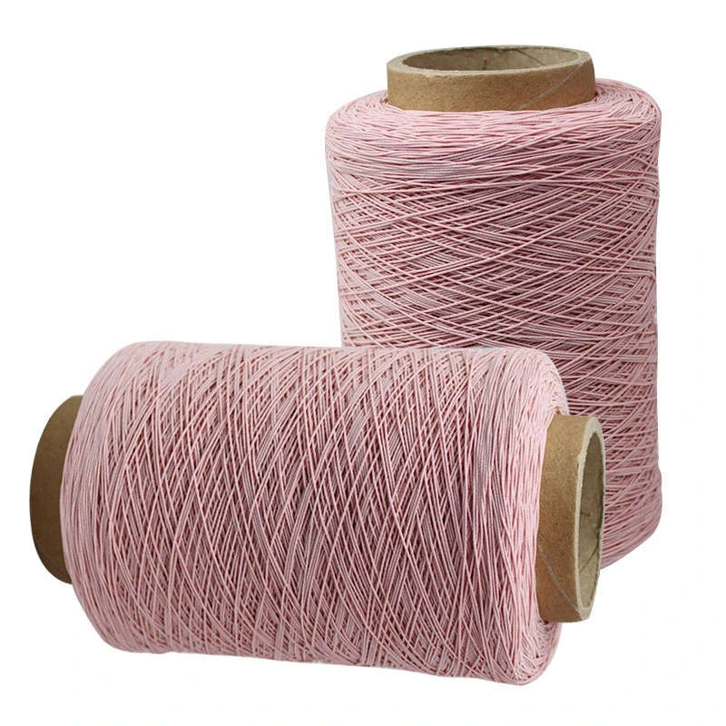 Rubber Covered Nylon Elastic Latex Thread for Gloves Socks