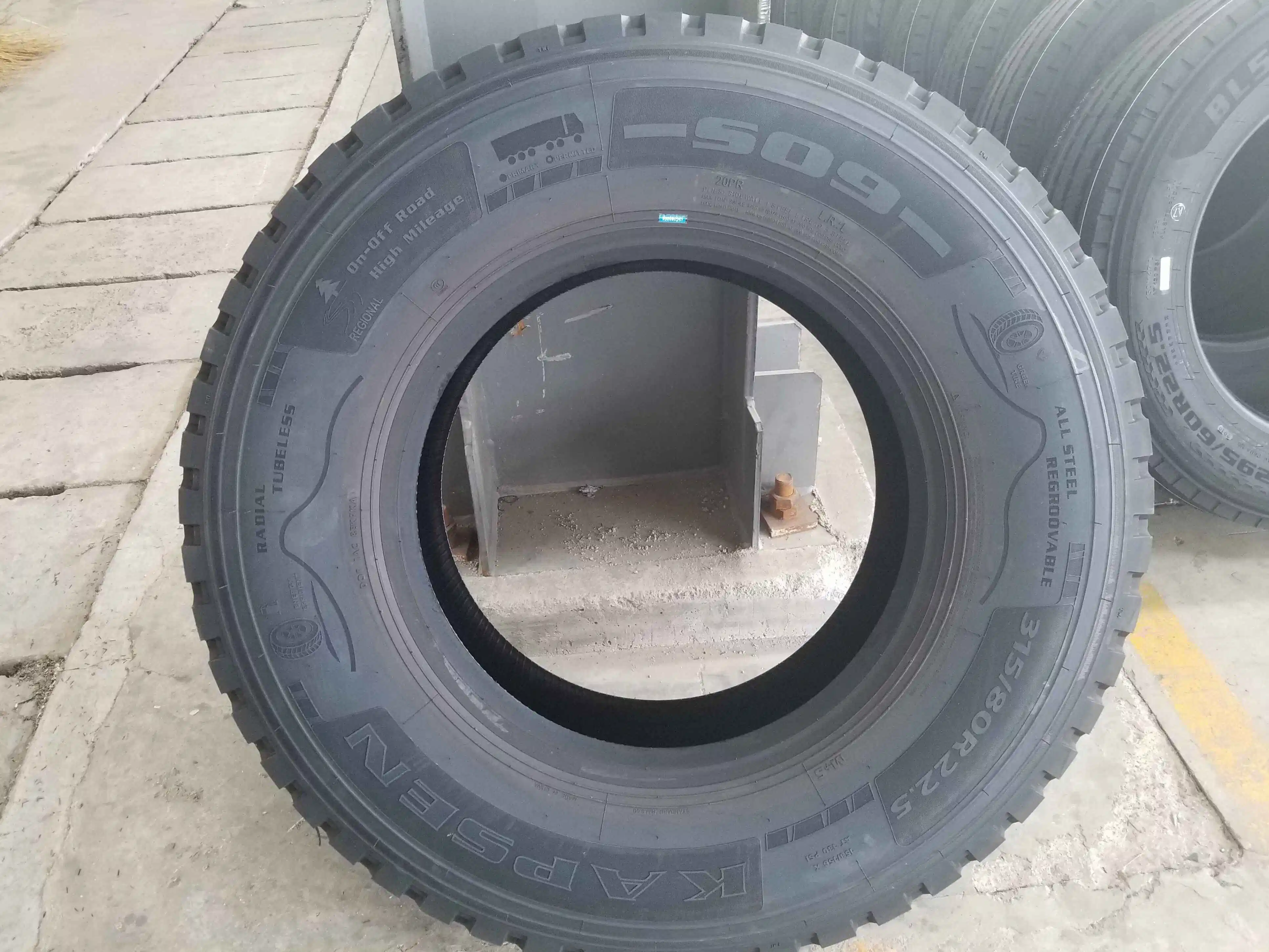 Kapsen/Taitong/Terraking Brand TBR Tшины 385/65r22.5 20pr HS166 HS106 HS209 радиальные Шины Super Single Truck