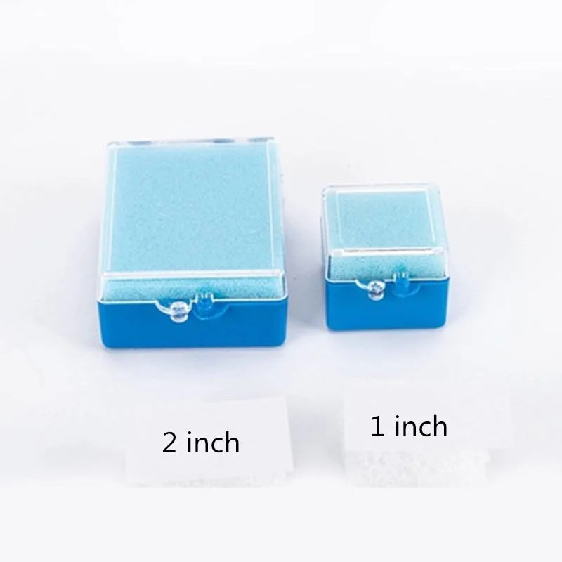 SJ Dental Plastic Denture Box With Foam 1 inch and 2 inch High quality/High cost performance 