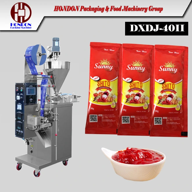 Automatic Ketchup 3/4 Sides Sealing Bag Packaging Machine