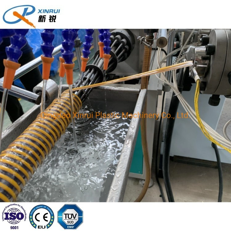 PVC PU TPU Spiral Suction Hose Machine Plastic Hose Making Machine PVC TPU PU Vacuum Hose Making Machine Pool Cleaning Hose Making Machine