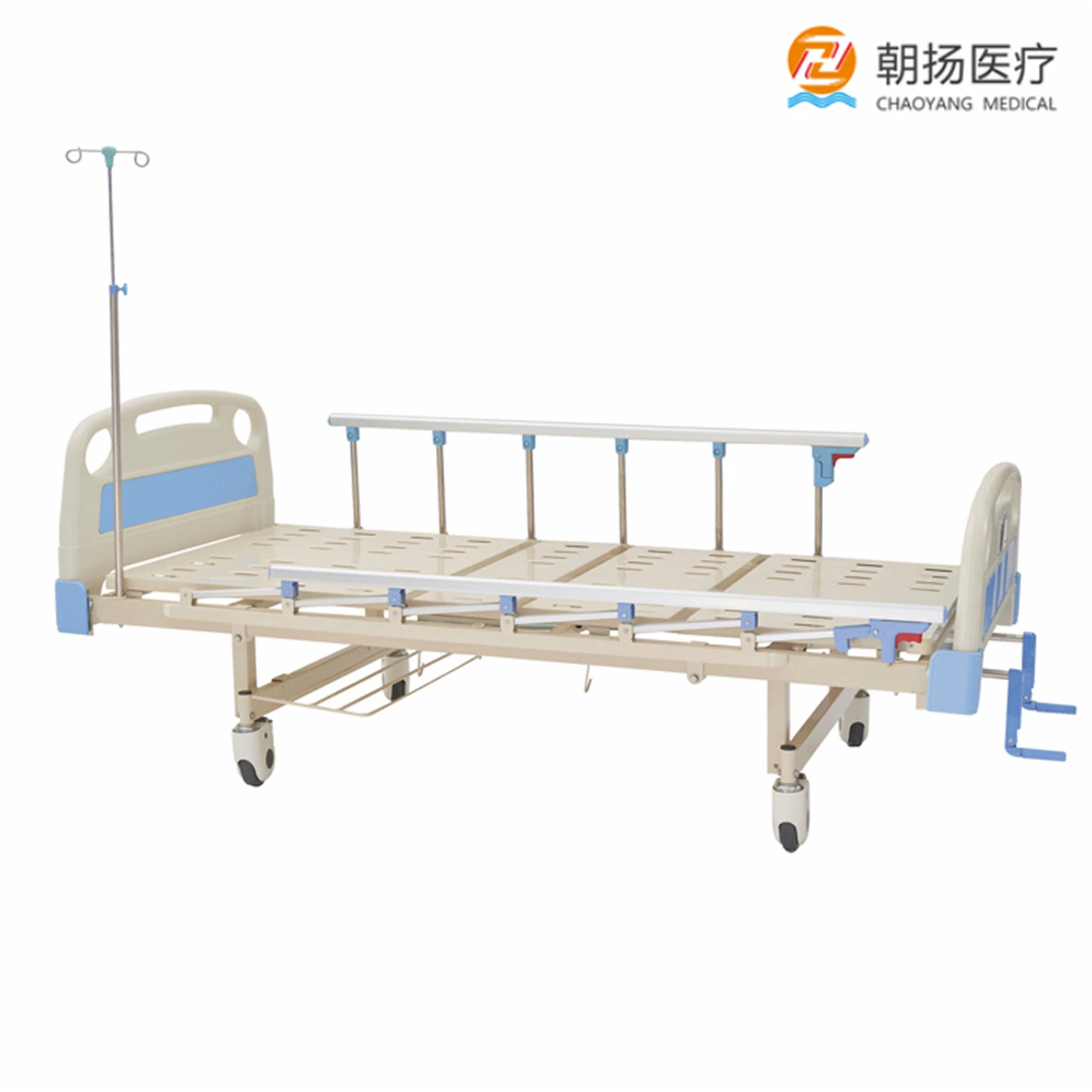 سرير مريض مستشفى طبي طبي طبي يدوي قابل للضبط ومنقل سعر السرير الطبي