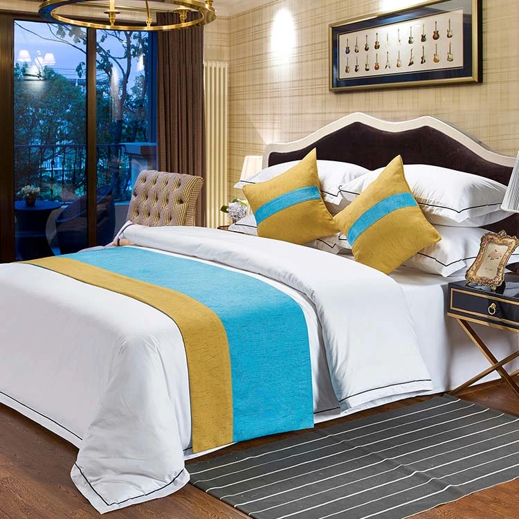 Top Hotel Venta cama decorativa Runner con bajo precio