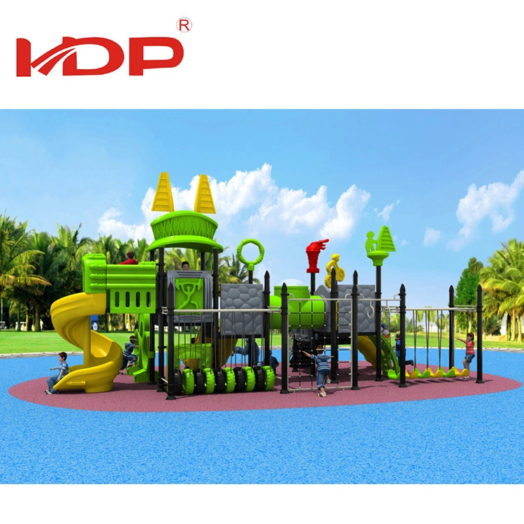 Amusement Park Outdoor Plastic Playground Equipment for Promotion