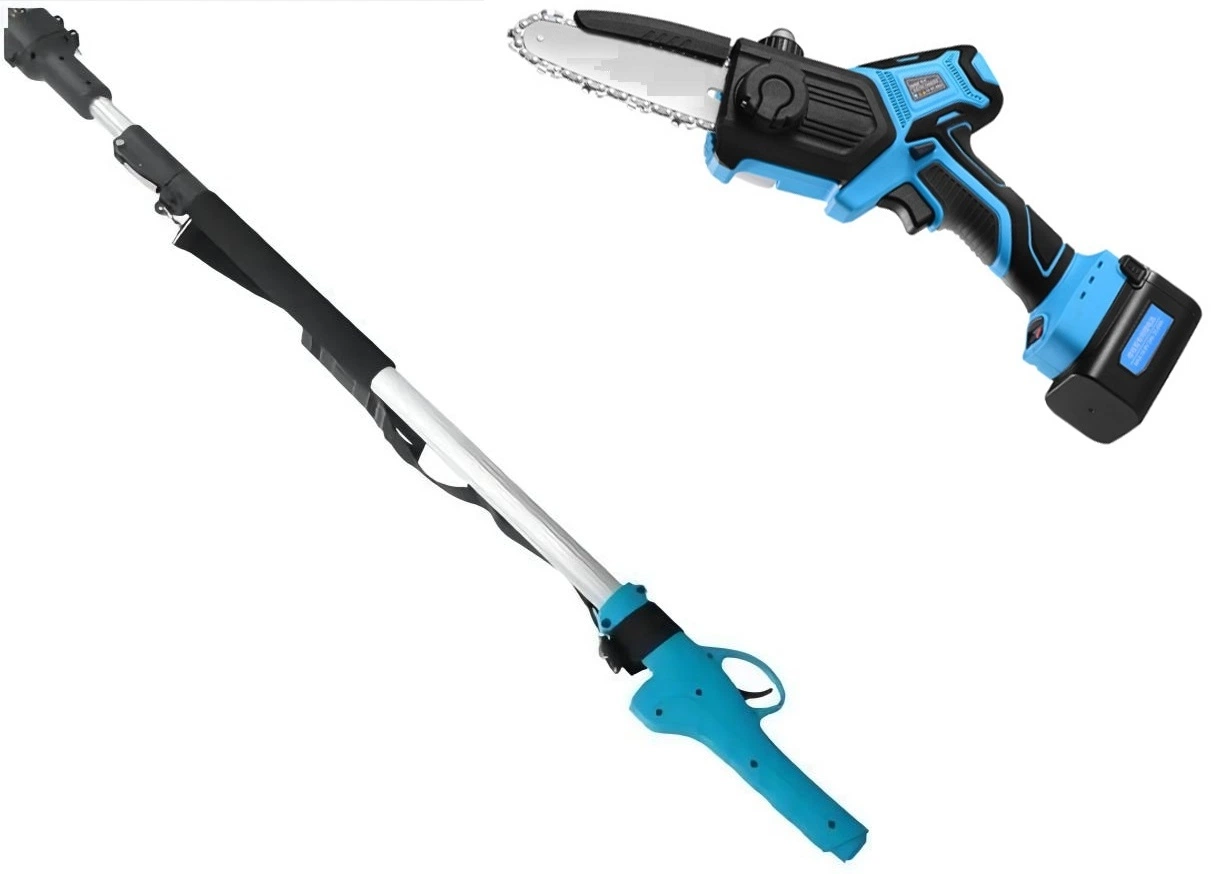 10% off-Unique-Design New Product-Li-ion Battery-Cordless/Electric-2in1 Multi-Garden Power Tool Set-Short/Long-Reach-Lopper/Chainsaw