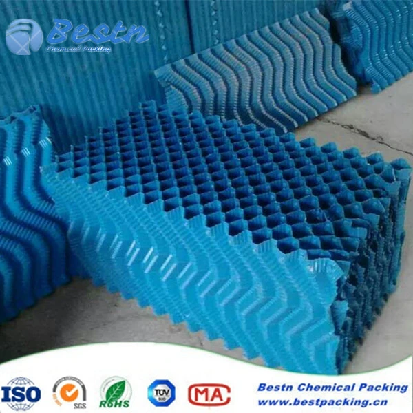 PP PVC Cooling Tower Filler as Waste Water Treatment Film