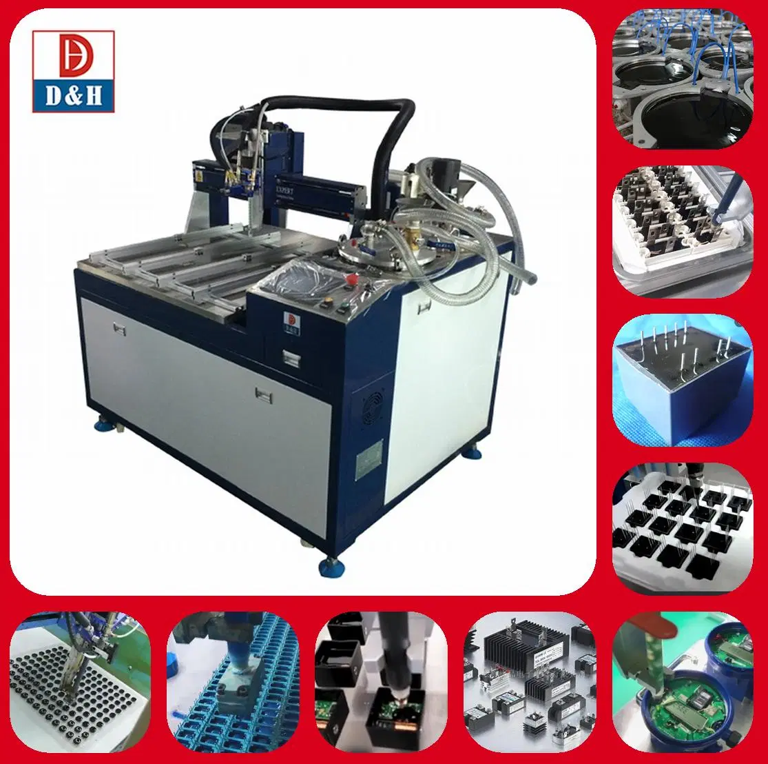 Automatic Glue Drop Machine Pouring System Ab Potting of Two Component Epoxies or Silicones