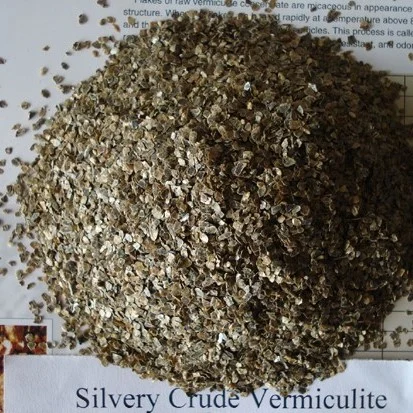 Gold Expanded Vermiculite for Sound Absorption Materials Underground Pipeline