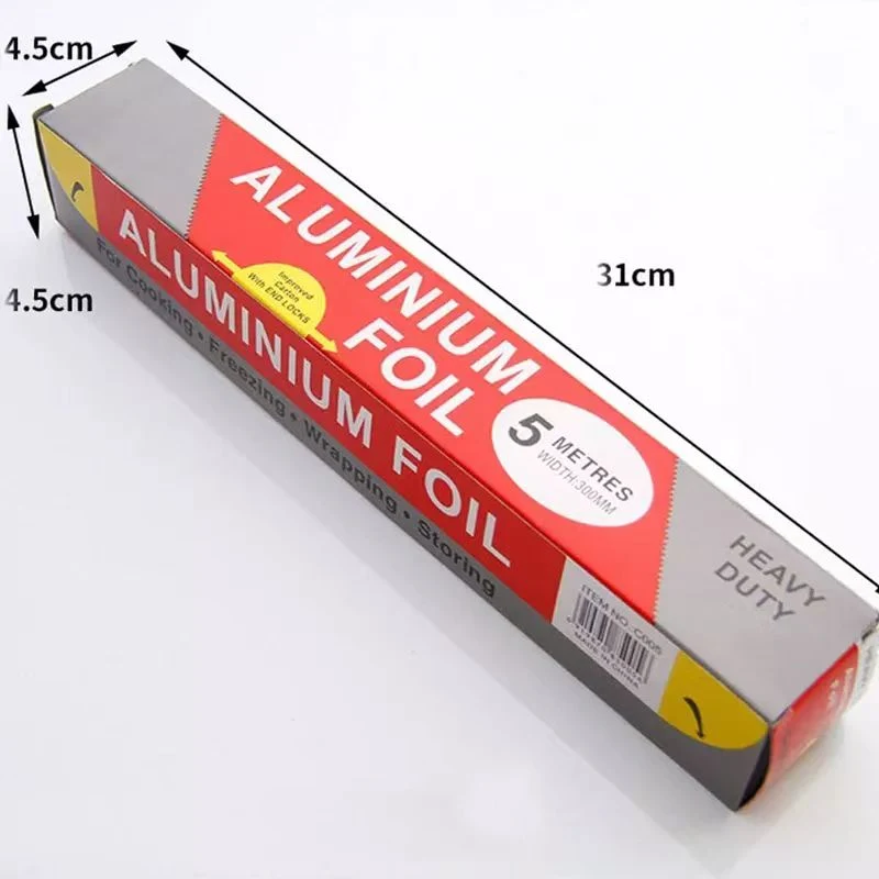 Disposable Household Aluminum Foil for Kitchen Food Packaging for Household