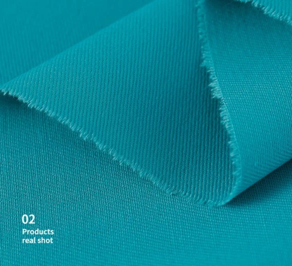 Plain Colour Dyed Polyester Cotton 65/35 Tc Workwear Fabric for Uniform