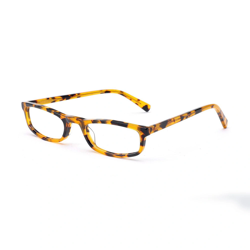 Gd Fashion Hot Sale Small Square Men Women Acetate Reading Glasses Anti Blue Light Optical Frames