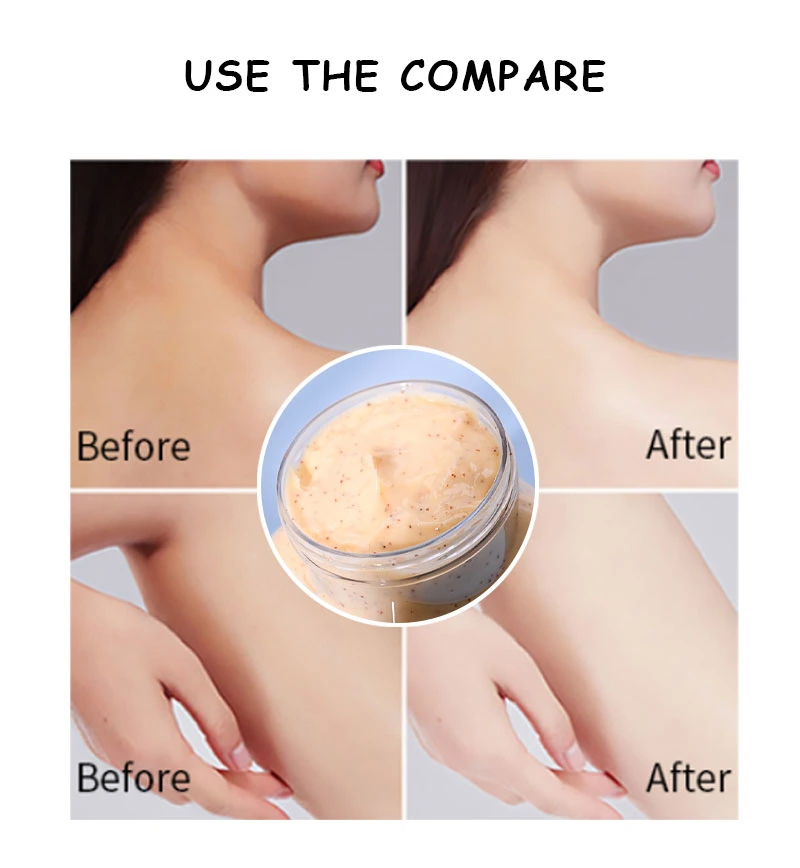 Beauty Cosmetics Skin Care Exfoliating Brightening Sugar Body Ginger Body Scrub