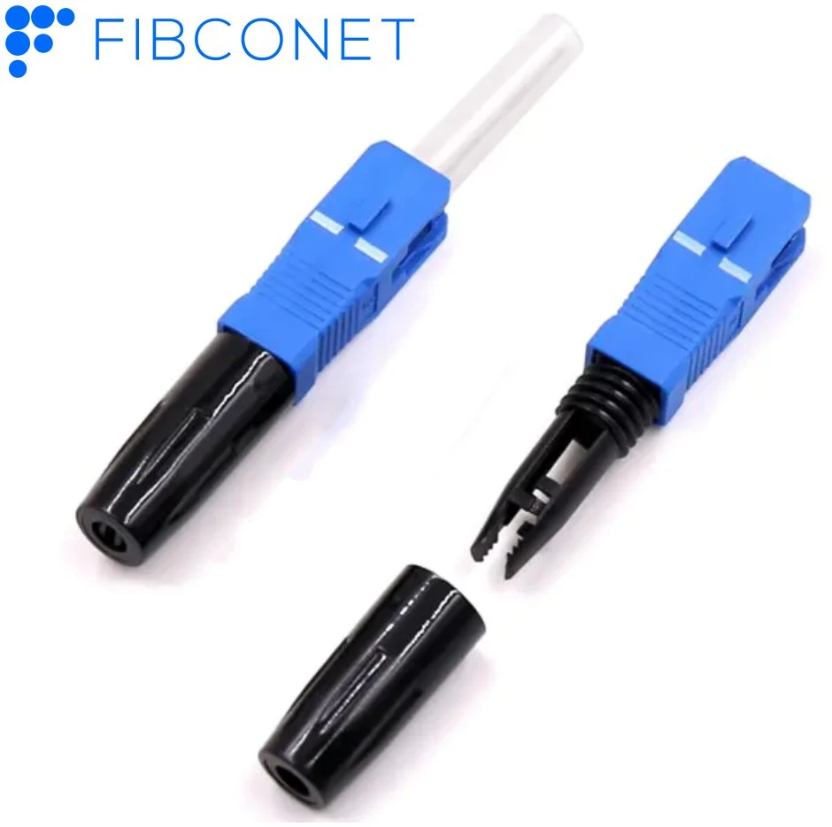 FTTH Sc/FC Waterproof Hot Melt Type Fiber Optic Fast Connector