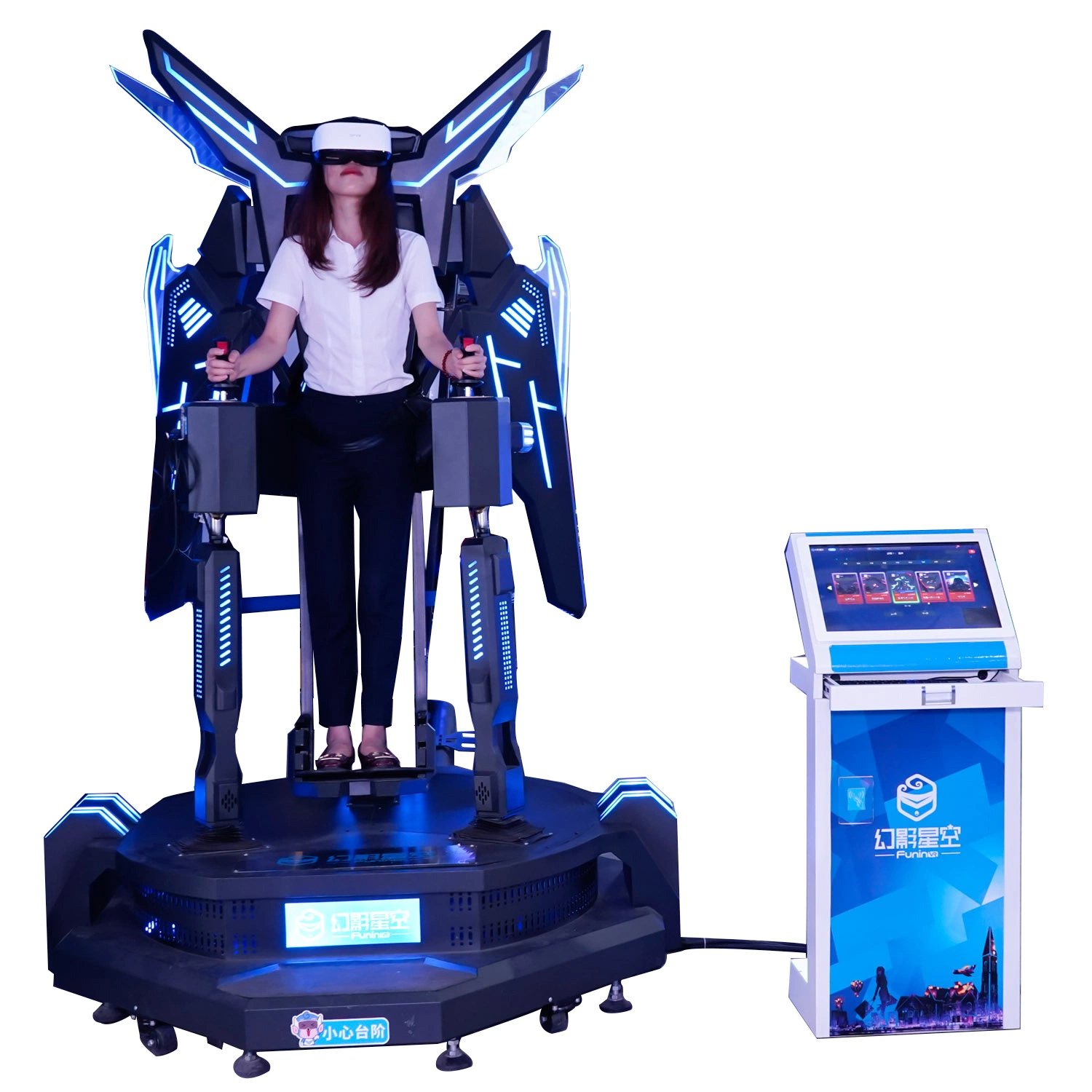 Motion Chair Virtual Reality Machine 9d VR Sky Flying Simulator Indoor Vergnügungspark