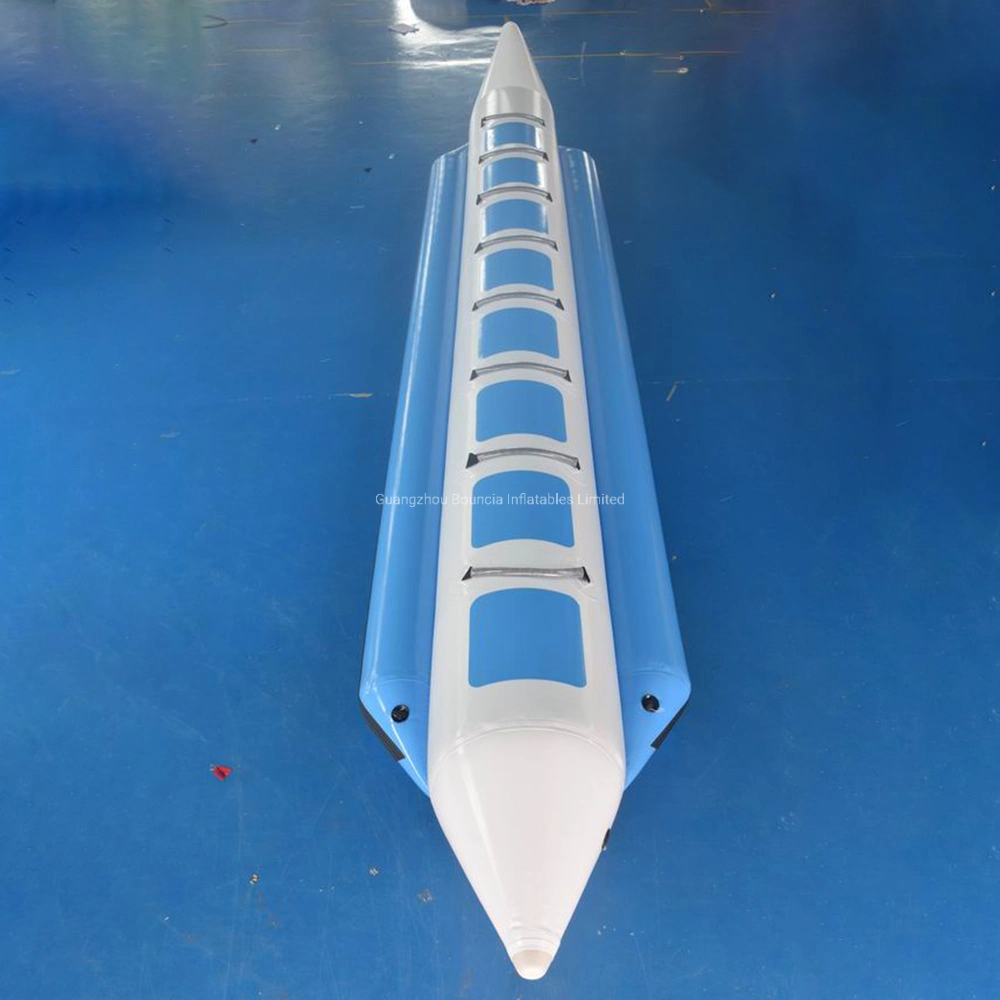 Single Tube Inflatable Banana Boat / Flying Fish Boat for Lake or Sea