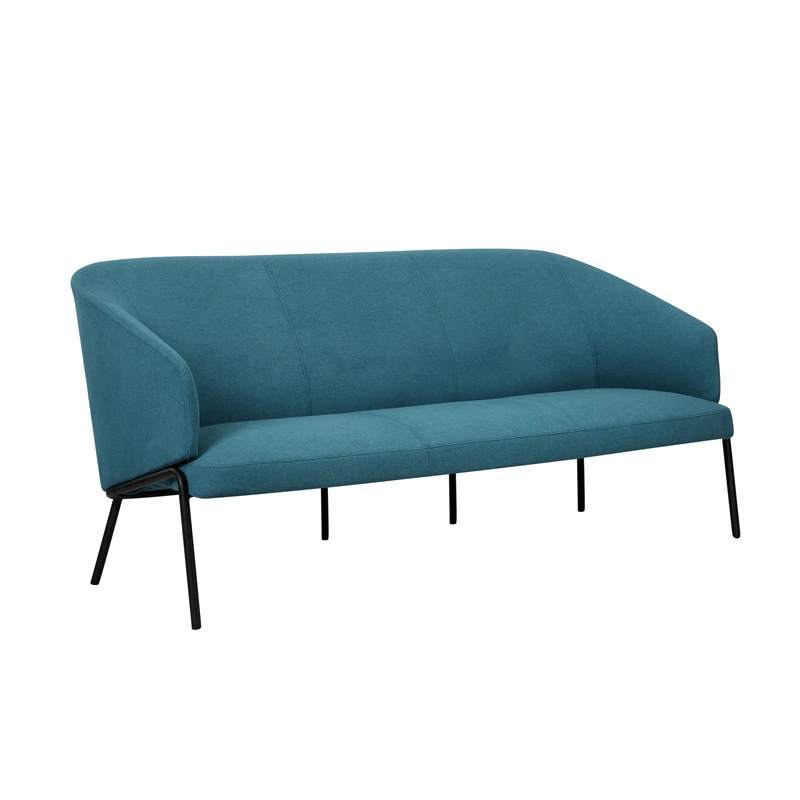 De Cuero tejido clásico Sillón Club Lounge Loveseat lineal Ocio salón sofá de descanso